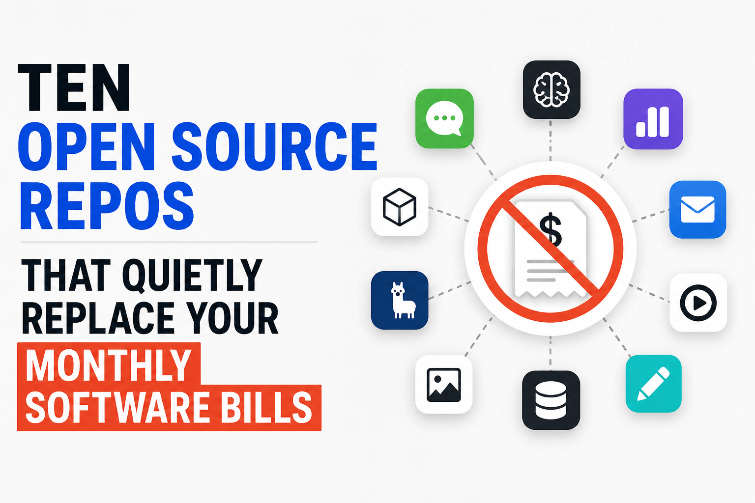 Ten Open Source Repos That Quietly Replace Your Monthly Software Bills